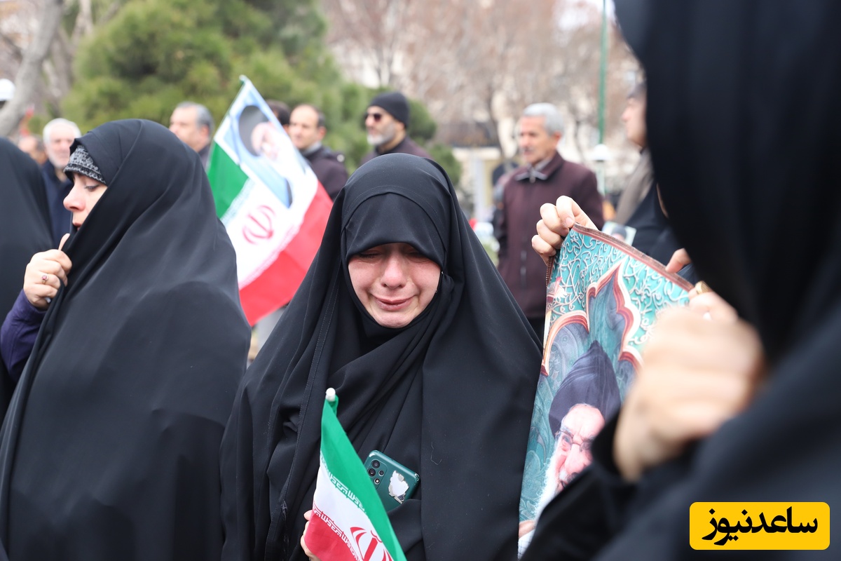 آیین تشییع پیکرهای مطهر شهدای اقتدار آذربایجان شرقی