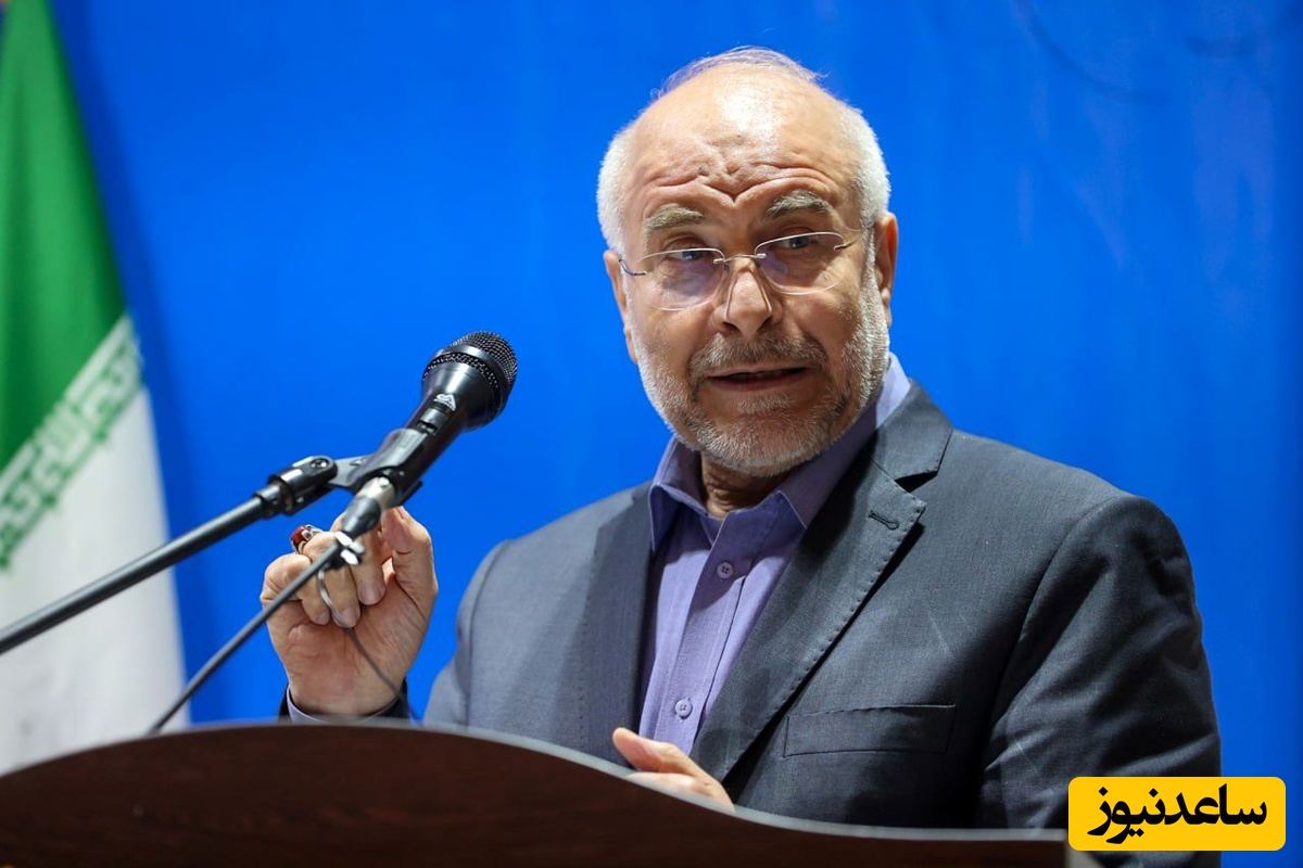 ببینید| تصویری وحشتناک  که قالیباف در گفت‌وگو با CNN رو کرد