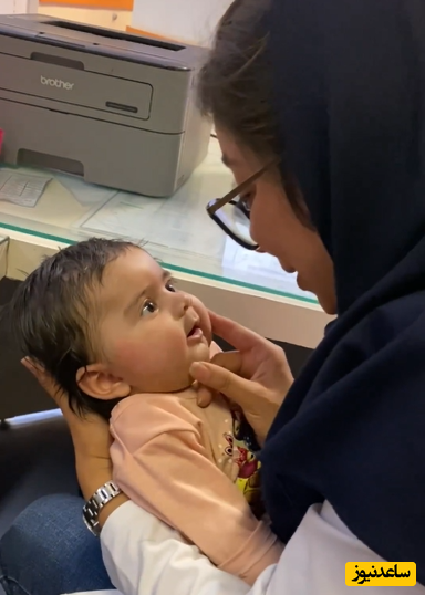(فیلم) قربون صدقه رفتن پرستار خوشگل و مهربون برای کودک شیرخواری که دلتنگ مادرش است