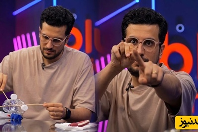 امیرحسین قیاسی دوباره ما را برد سر کلاس حرفه‌وفن؛ شاهکار تازه با بطری آب و سیخ چوبی، قیاسی با دستان خالی به جنگ ایلان ماسک رفت!