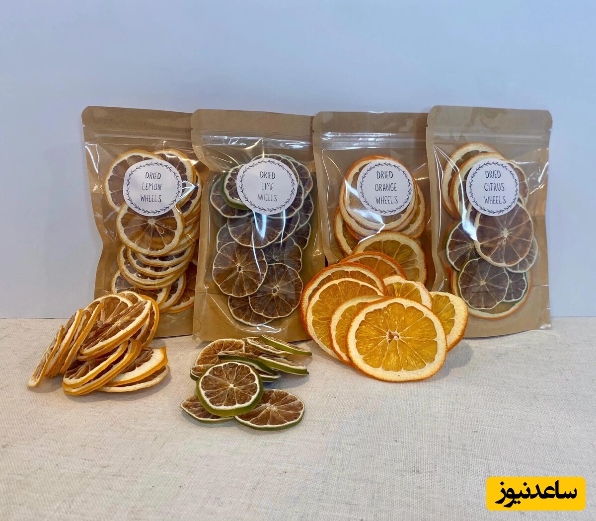 انواع پاکت بسته بندی میوه خشک