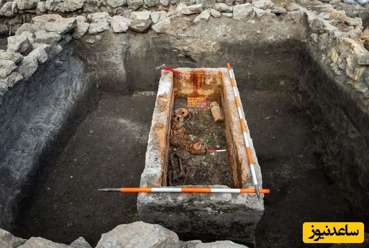 «تابوت رومی» بعد از 1700 سال باز شد؛ از اسکلت تا جواهرات