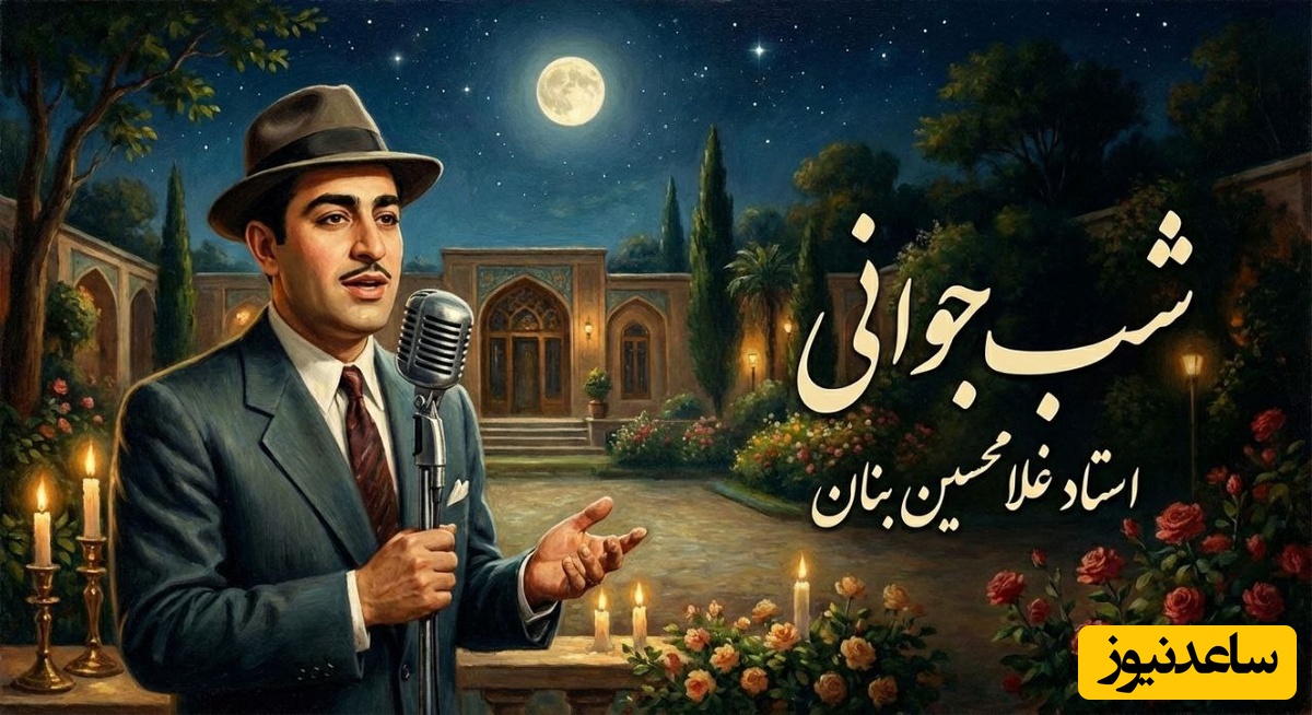 (ویدیو) یادی کنیم از اجرای به یاد ماندنی و احساسی تصنیف «شب جوانی» رهی معیری توسط بلبل خوش‌نوای موسیقی ایران، استاد غلامحسین بنان