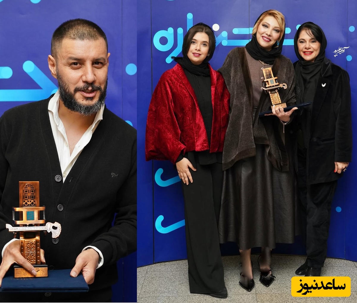 اکران روز: نگاهی به تیپ و استایل شیک بازیگران در اختتامیه جشنواره فیلم شهر: ریما رامین‌فر، جواد عزتی، صدف اسپهبدی، نفس و پژمان بازغی، هلیا امامی، محمدرضا شریفی‌نیا و ...