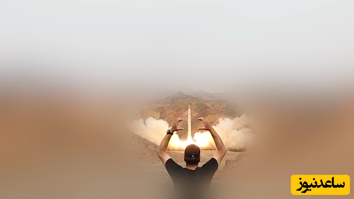 بدرقۀ موشک سجیل توسط رزمندگان هوافضای سپاه + ویدئو