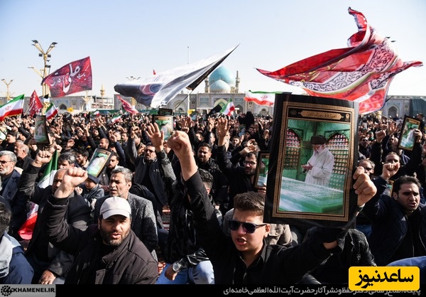 تصاویری از حضور مردم داغدار ایران در خیابان‌های سراسر کشور