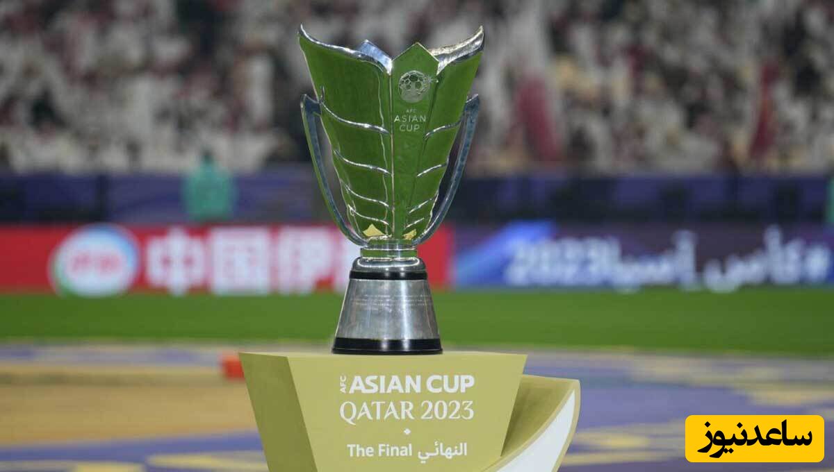 لحظه خاص حک شدن نام «قطر» روی کاپ قهرمانی جام ملت‌های آسیا 2023+ویدیو