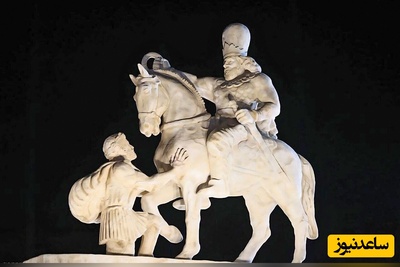 (ویدئو) وقتی جهان در برابر ایران تعظیم کرد؛ تماشای صحنه خیره‌کننده به خاک افتادن پادشاه روم در برابر شاپور ساسانی با جادوی هوش مصنوعی