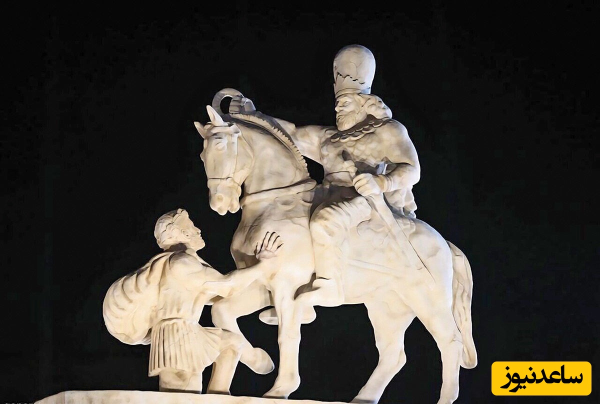 (ویدئو) وقتی جهان در برابر ایران تعظیم کرد؛ تماشای صحنه خیره‌کننده به خاک افتادن پادشاه روم در برابر شاپور ساسانی با جادوی هوش مصنوعی