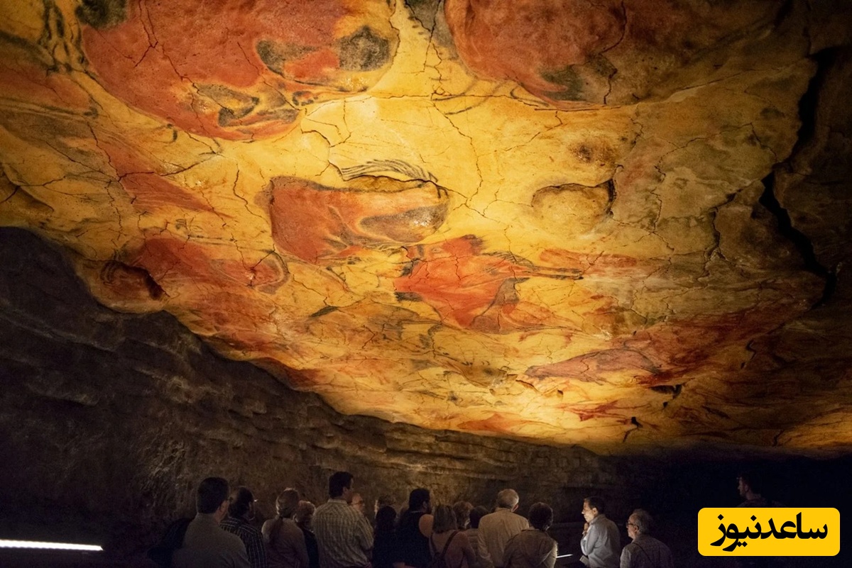 نقاشی‌های  غارنگاره‌های آلتامیرا که تصور می‌شد جعلی هستند آثار 20 هزارساله از آب درآمدند+ عکس