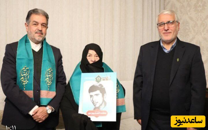 تکریم و تجلیل از مادر بزرگوار شهید محمد خلیل پورنهر با محوریت قرار بی قراری