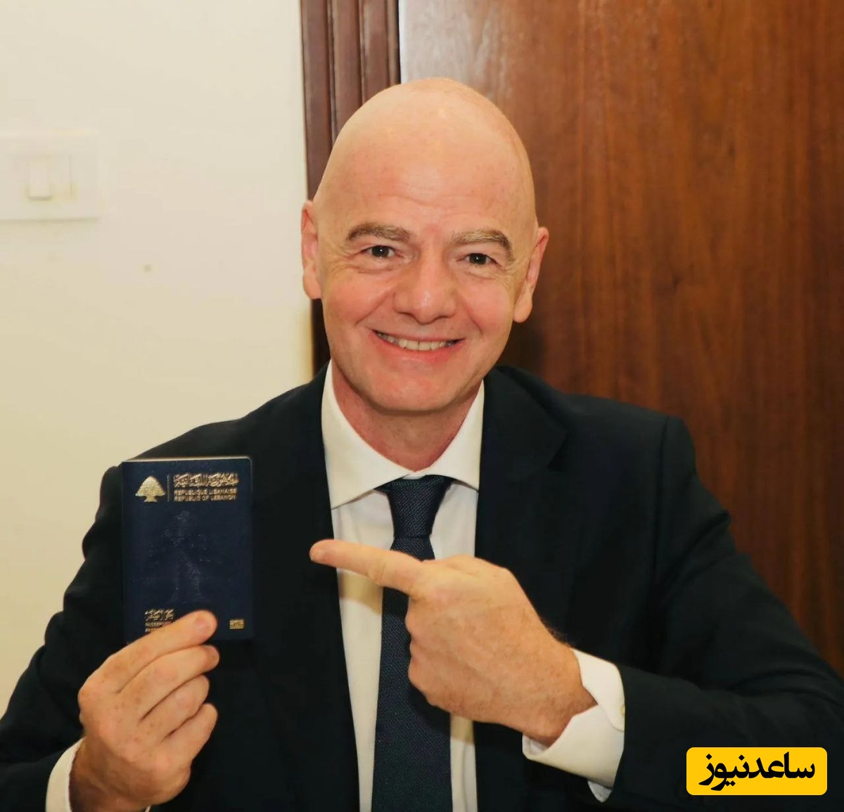 جیانی اینفانتینو، رئیس فیفا شهروند لبنان شد!
