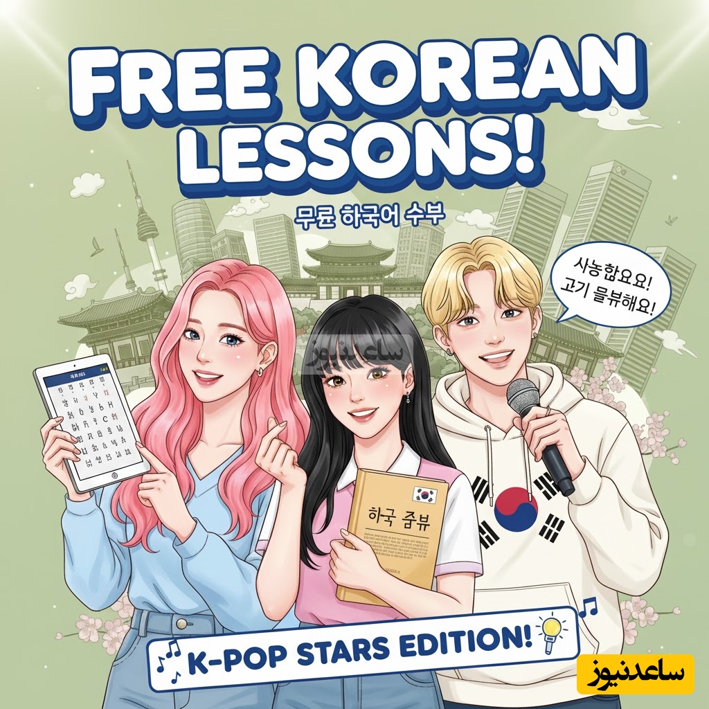 (ویدئو) آموزش صفر تا صد زبان کره‌ای کاملا رایگان/ قسمت ششم: هانگول را مثل آب خوردن یاد بگیر! (6 کلمه جدید)