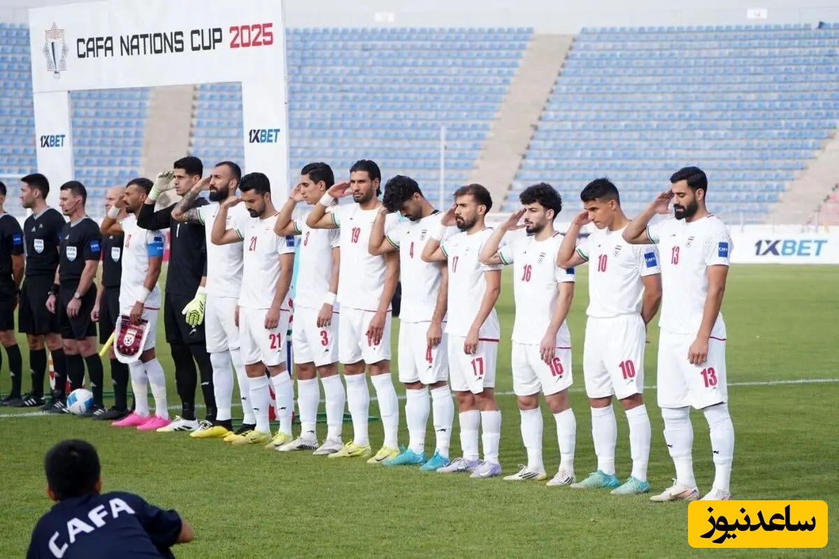 (ویدیو) اقدام زیبای ستاره های تیم ملی پیش از بازی با نیجریه/ به یاد مردم مظلوم ایران و فرشته های مینابی