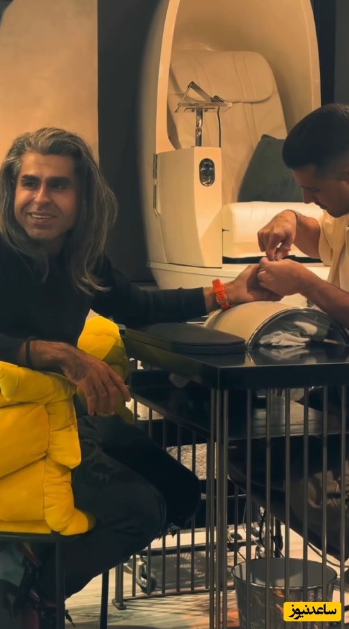 ستاره های سینما و فوتبال ایران که مانیکور و پدیکور انجام می دهند/ امیر نوری،فرشاد احمدزاده، سجاد بابایی، ساعد سهیلی، سروش رفیعی و...