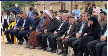 افتتاح هشت کلاس درس و کلنگ‌زنی دبستان خیّرساز در شهر شهید شرافت شوشتر