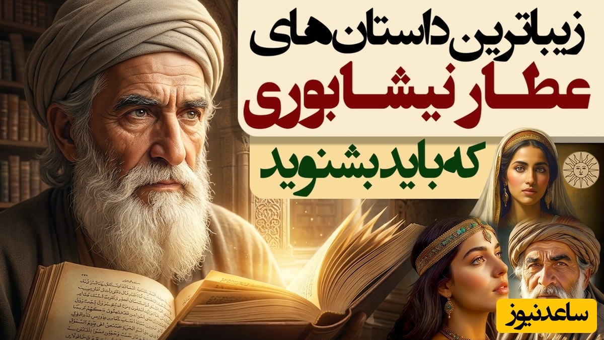 داستان های قدیمی / 3 حکایت از زیباترین قصه‌های های از منطق الطیر و الهی نامه شیخ عطار نیشابوری + ویدئو