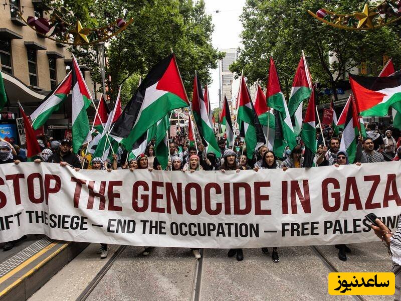 تظاهرات در اروپا علیه نسل کشی فلسطینیان 