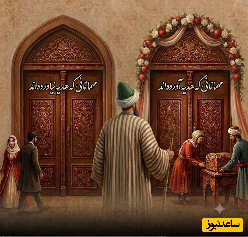 حکایت خنده دار هدیه ملانصرالدین، برای عروسی دختر تاجر شهر/ رو دستی هوشمندانه‌ای که صاحب تالار به ملا زد🤣 + ویدئو