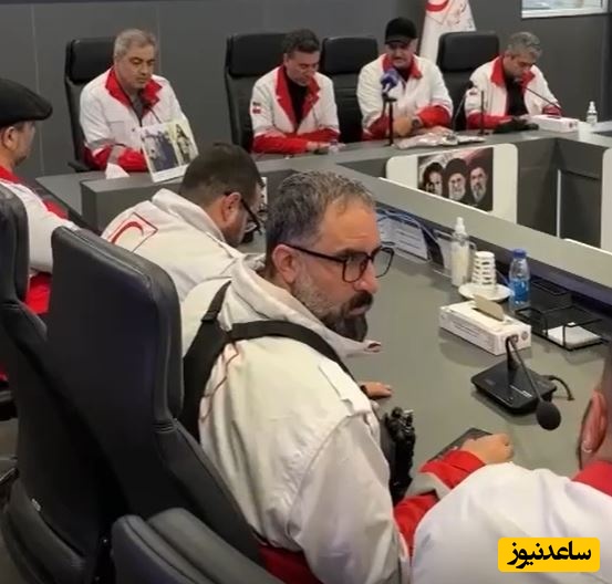 حضور علیرضا استادی و اتابک نادری در هلال احمر برای همدلی با مردم