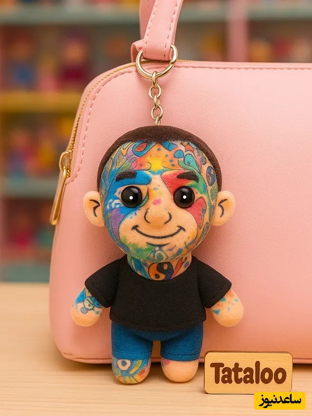 خلاقیت بامزه هنرمند خوش‌فکر در طراحی آویز کیف با چهره خوانندگان ایرانی؛ از محمد علیزاده و رضا صادقی تا عرفان طهماسبی و...+عکس