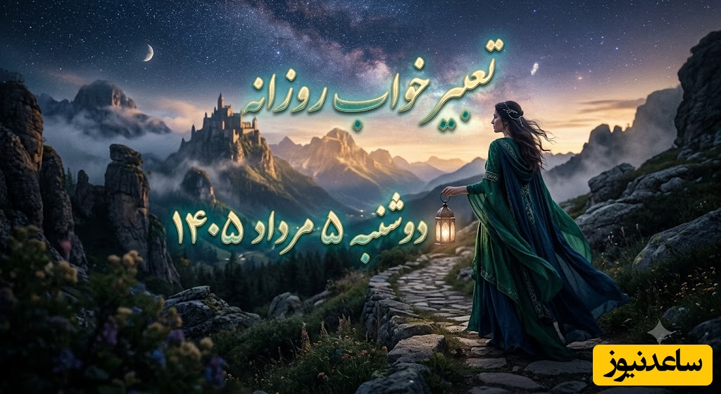 تعبیر خواب روزانه، دوشنبه 5 مرداد 1405؛ خواب دیشبت رازهایی رو افشا می‌کند؛ سرنوشت ماه تولدت امروز چطور رقم می‌خورد؟