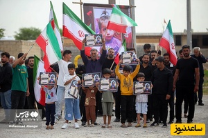 تشییع پیکر مطهر شهیده ایلماه بیلکی