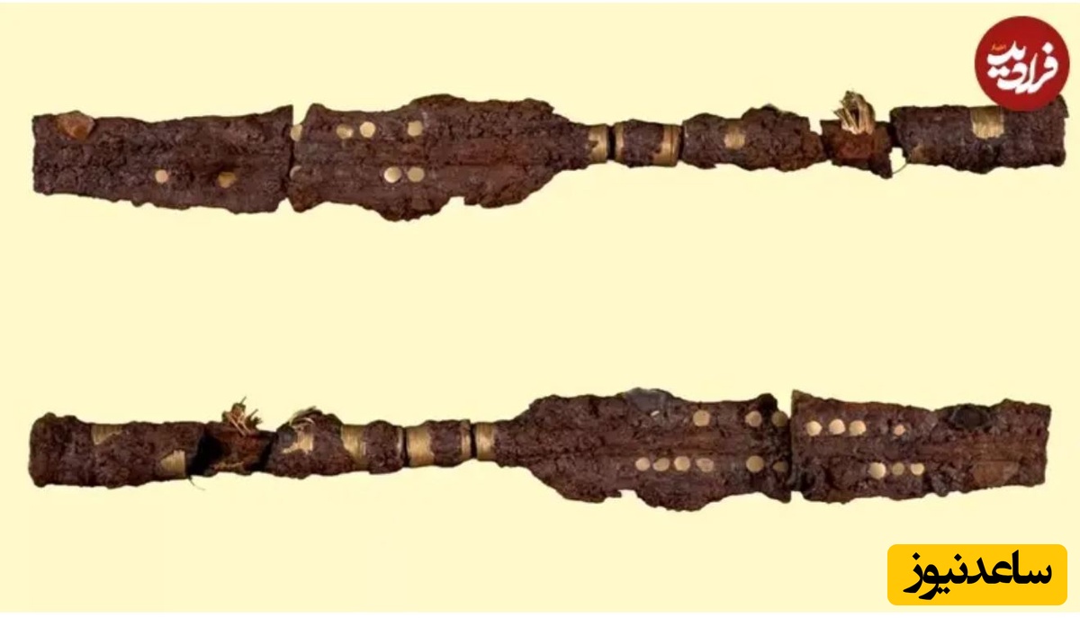 شکل کاملتر نیزهها بعد از کنار هم گذاشتن قطعات