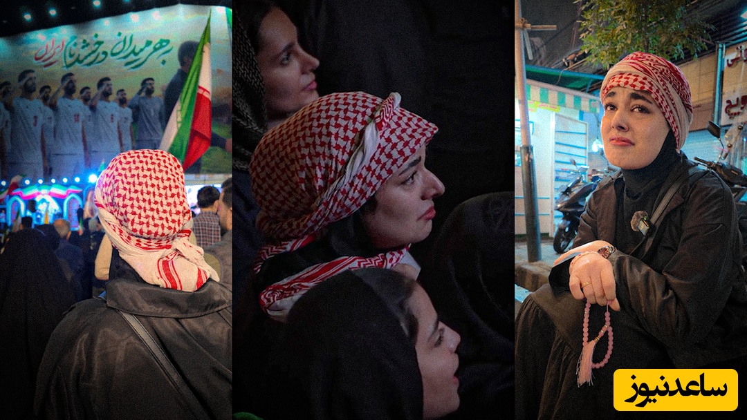 صحبت‌های تاثیرگذار دختر چفیه‌قرمز که در میدان انقلاب کربلایی شد؛ تهِ ناامیدی بودم / خوش به سعادتت