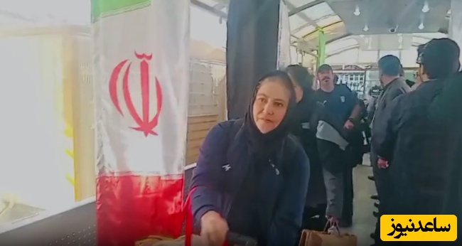 کاروان تیم ملی فوتبال بانوان ایران وارد کشور شد+فیلم