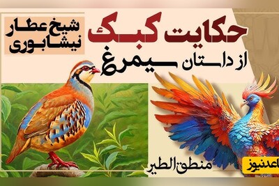 حکایت‌های خواندنی/ داستان میخکوب کننده کبک و هُدهُد؛ منطق الطیر عطار نیشابوری