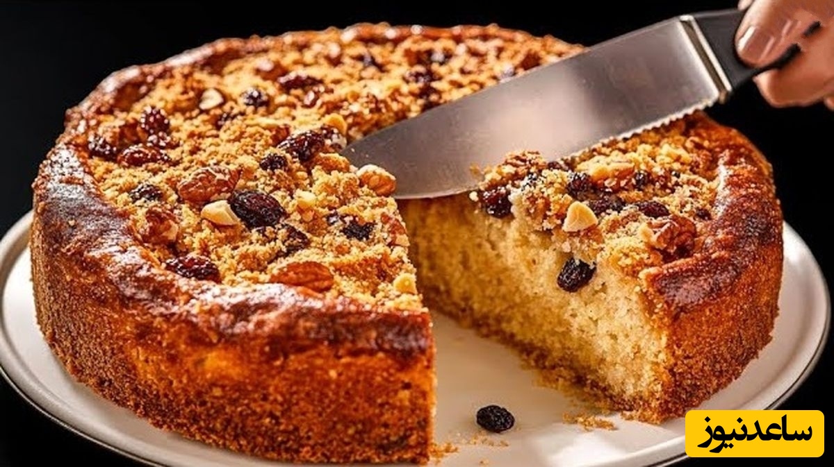 طرز پخت کیک سوئیسی ساده و خانگی با دستور آشپز آمریکایی با بافتی نرم، ظاهری شیک و طعمی که عاشقش میشد