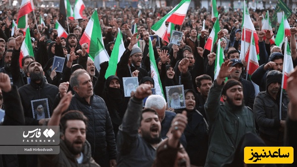 تجمع گسترده مردم تهران در پی شهادت رهبر معظم انقلاب+ عکس و ویدیو