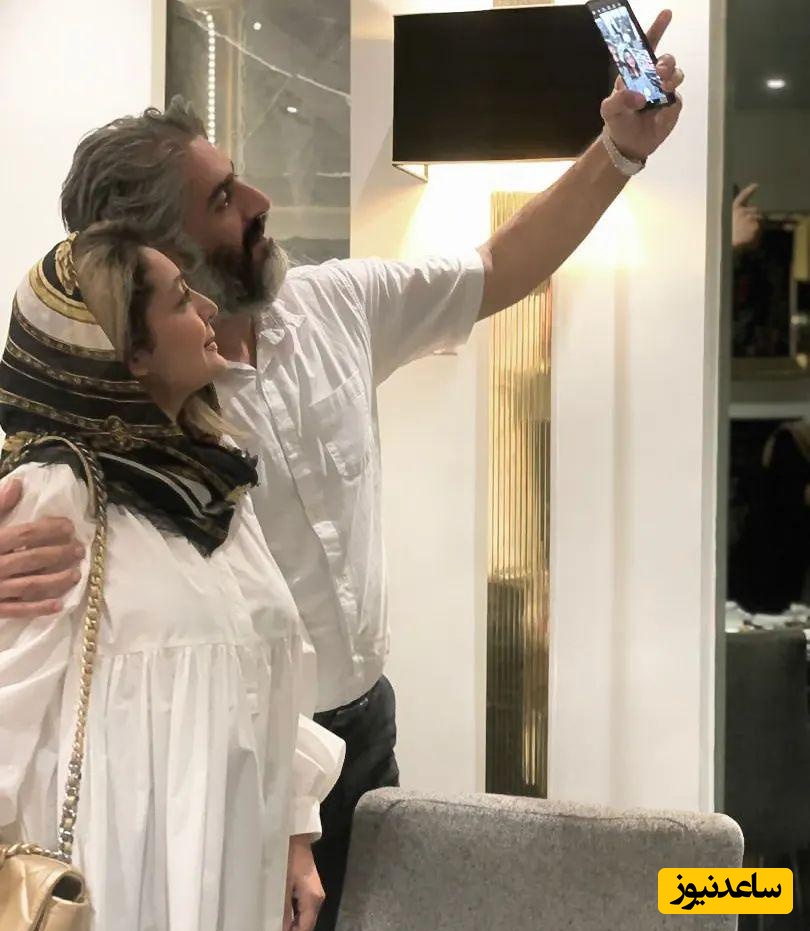 نگاهی به چیدمان قصر مجلل ساره بیات که فقط در فیلم ها دیدیم/ مبلمان چرمی، عتیقه جات، تابلو، آینه کاری روی دیوار و...