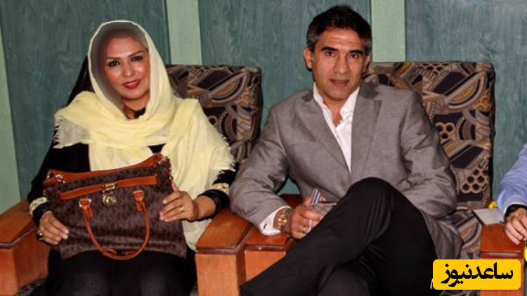  احمدرضا عابدزاده و همسرش