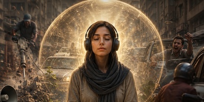 مدیتیشن روزانه (قسمت 20)؛ هدیه‌ای به روانِ خسته‌تان؛ تمرینی برای آشتی با اصواتِ آزاردهنده‌ی روزمره
