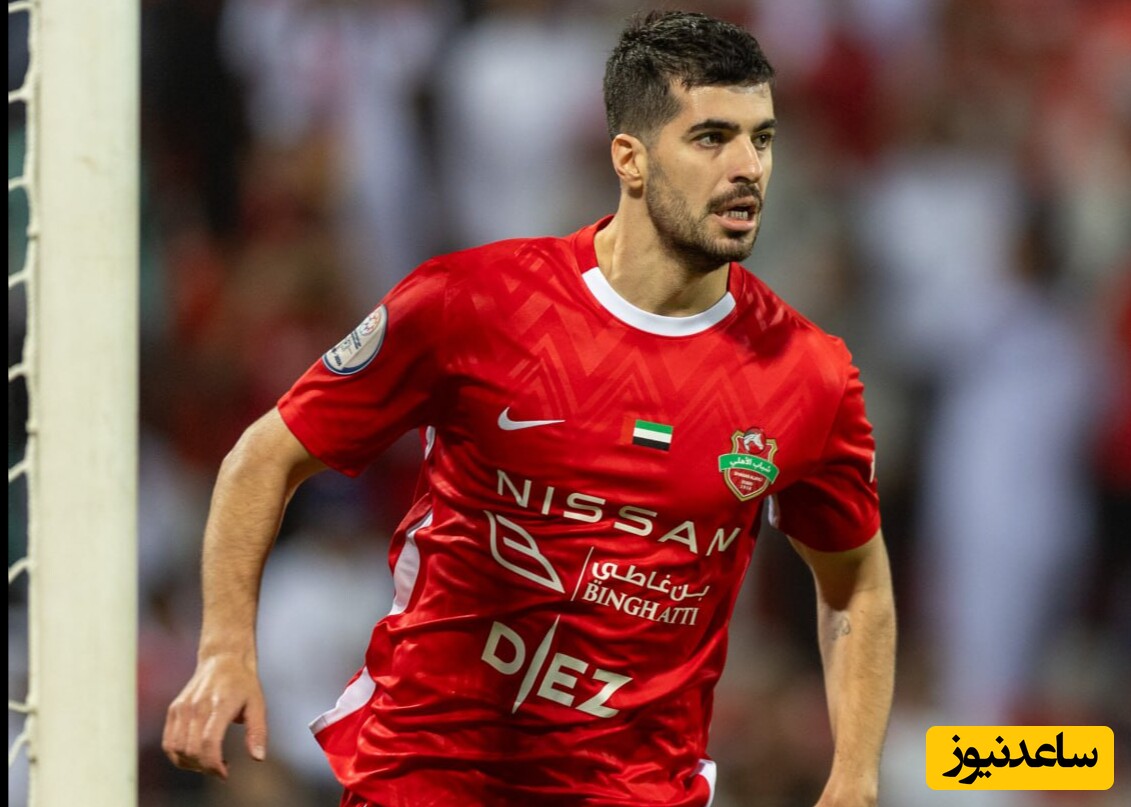زبر و زرنگ مثل سعید عزت اللهی/ سوپرگل زیبای ستاره تیم ملی در لیگ امارات با یک حرکت لالیگایی+فیلم