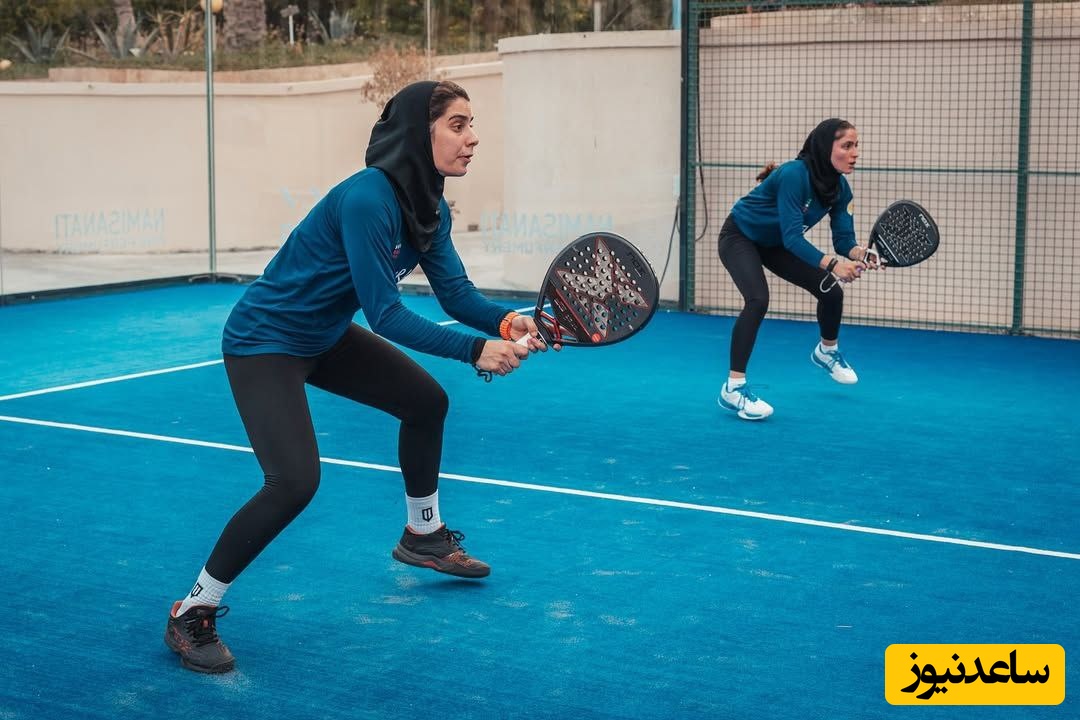تمرینات تیم ملی بانوان پدل