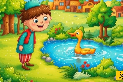 کارتون خوب برای بچه های خوب/انیمیشن جذاب قصه های نوستالژی «حسنی نگو بلا بگو»/موی بلند روی سیاه واه و واه واه+فیلم