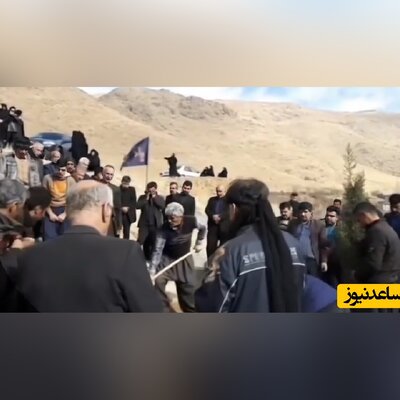 (ویدئو) عملکرد راننده ایرانی حین دفن جنازه تاریخ ساز شد!