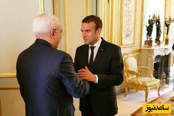 ادعایی عجیب و غریب؛ مکرون ظریف را در هتل پنهان کرده بود تا با ترامپ ملاقات کند!+ویدیو