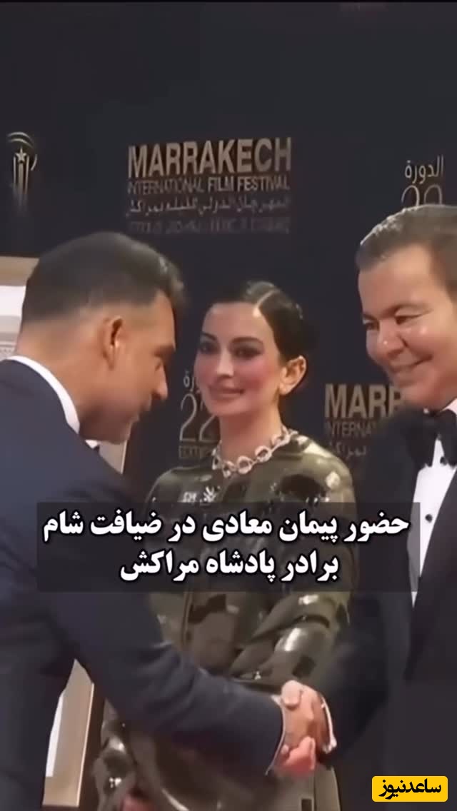 فیلم/حضور پیمان معادی به همراه ستاره های هالیوود در ضیافت شام مجلل پادشاه مراکش با کلی خدم و حشم/ وقتی دعای خیر مادر پشتت باشه موفیقت رو با تمام وجود لمس میکنی