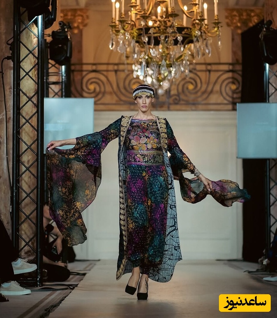 کالکشن لباس ایرانی در هفته مد جشنواره کن