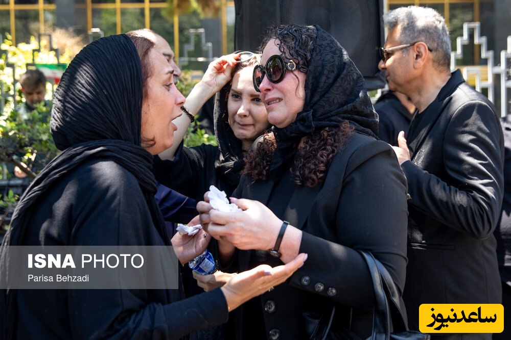 مراسم تشییع بهناز نازی