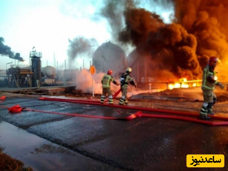 آخرین جزئیات از حریق مخازن سوخت در شهران، اقدسیه و ری