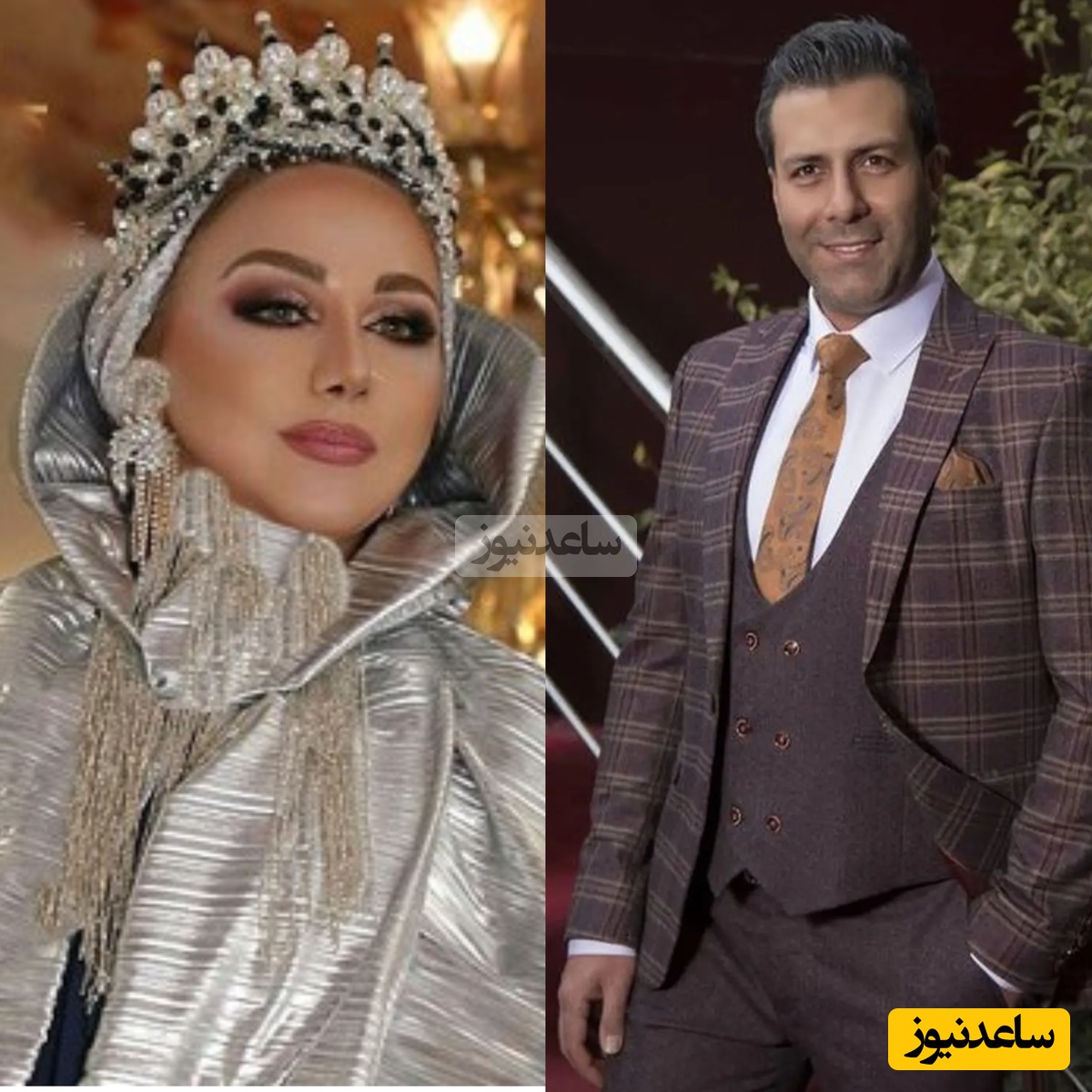 بهنوش بختیاری نقش خودش در عروسی مجید واشقانی رو لو داد: مجید واشقانی مثل برادرمه و قراره روز عروسیش با آبکش...+ویدیو