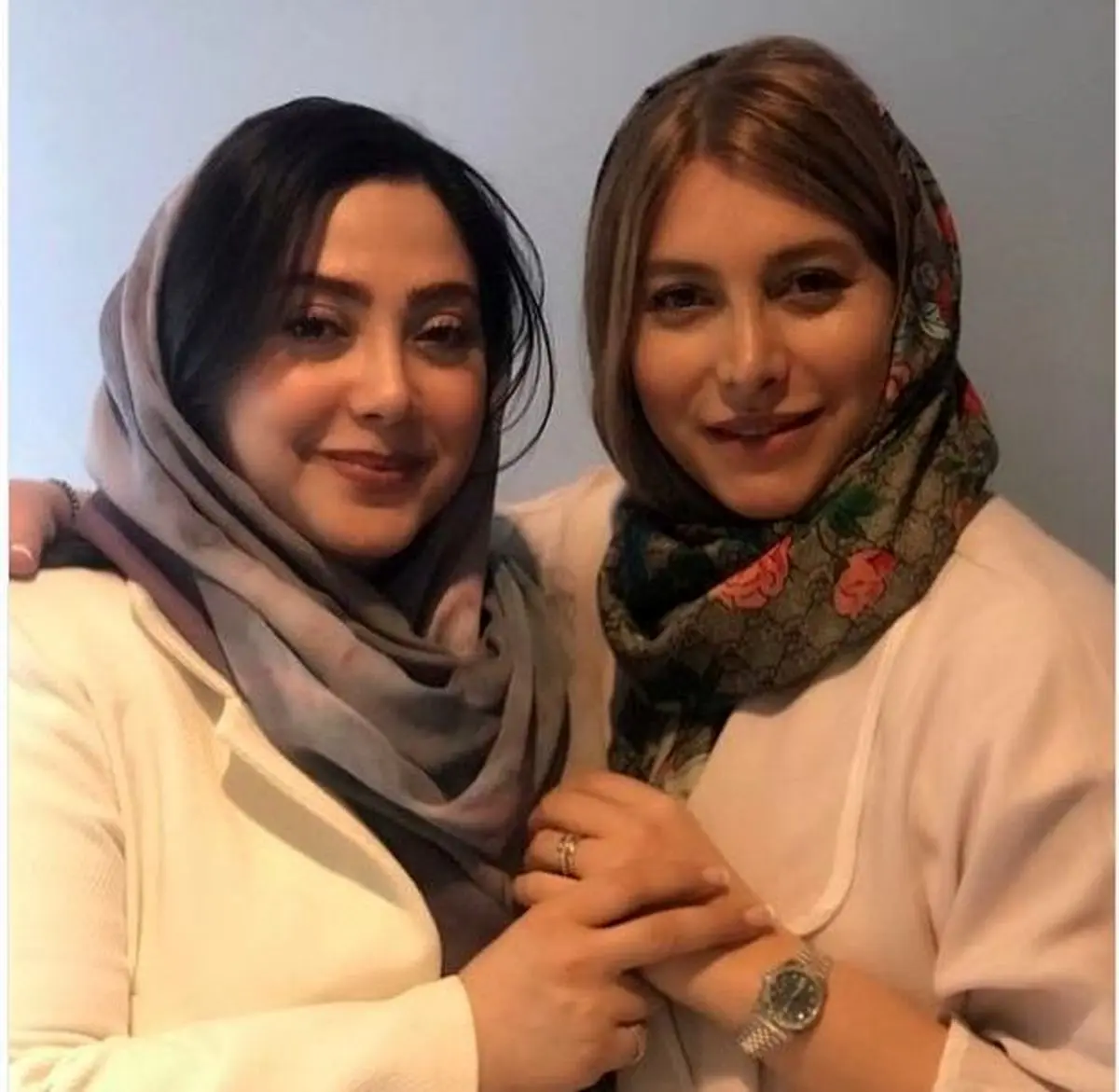نگاهی به لبخندهای طبیعی و رفاقت خاص فریبا نادری و مریم سلطانی با میکاپ لایت + عکس