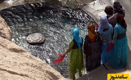 ویدیو/ ساعت سنگی یا آبی "هرسین" با قدمتی متعلق به عصر ساسانی اثر بی‌نظیر تاریخی در کرمانشاه