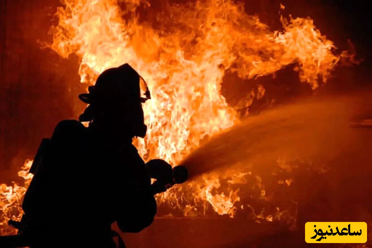 آتش‌سوزی در کارخانه چسب صوفیان آذربایجان شرقی؛ 14 نفر مصدوم شدند