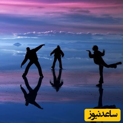 معرفی دریاچه شگفت‌انگیز مخرگه آینه‌ای بزرگ در طبیعت کرمان + فیلم